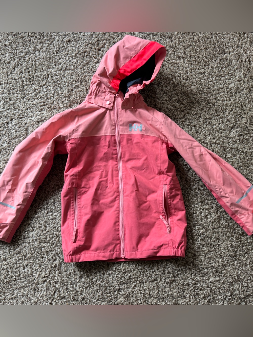 Helly Hansen Pink Rain Jacket